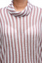 Блуза "Олси" 1810010/2 ОЛСИ (Розовый/полоска)