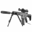 Страйкбольный автомат (AirsoftSports) Barrett REC10 M-LOK 12.5 inch ВВД WOLVERINE INFERNO V2  (AS61)